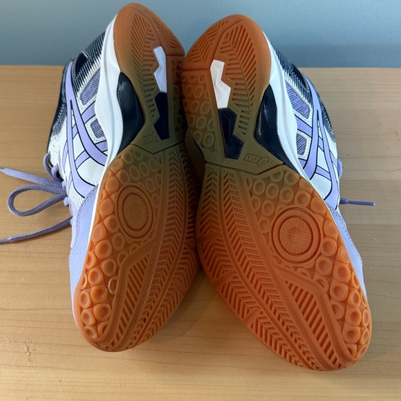 NEW Asics Gel Rocket Indoor Sport Shoes‎ Purple Women's Volleyball - Picture 6 of 7